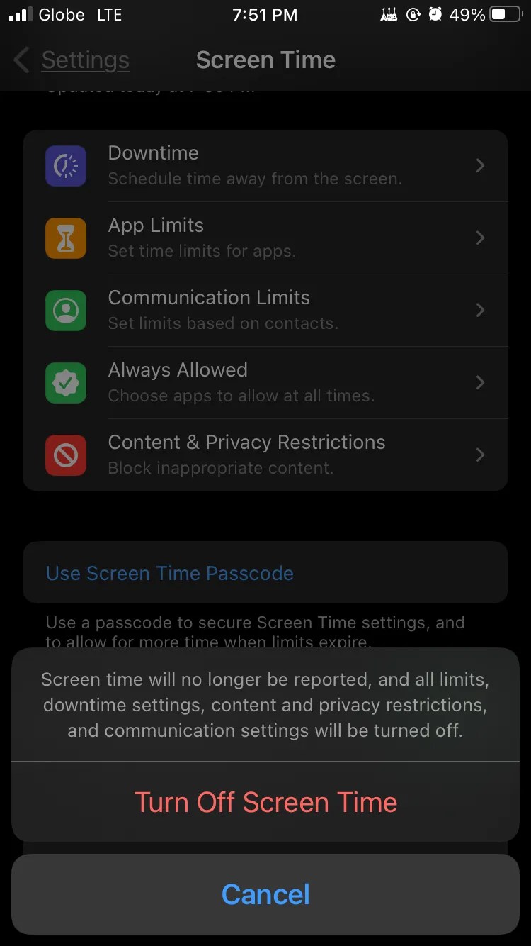 How to Fix Screen Time Showing Random sites on Your iPhone