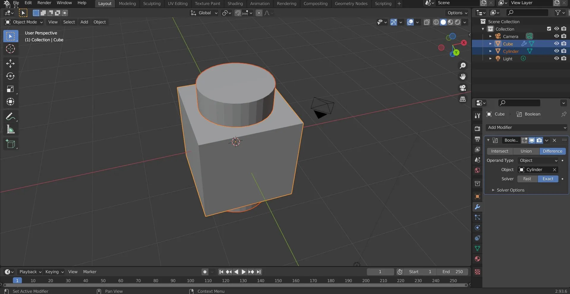 Blender でオブジェクトをマージする方法