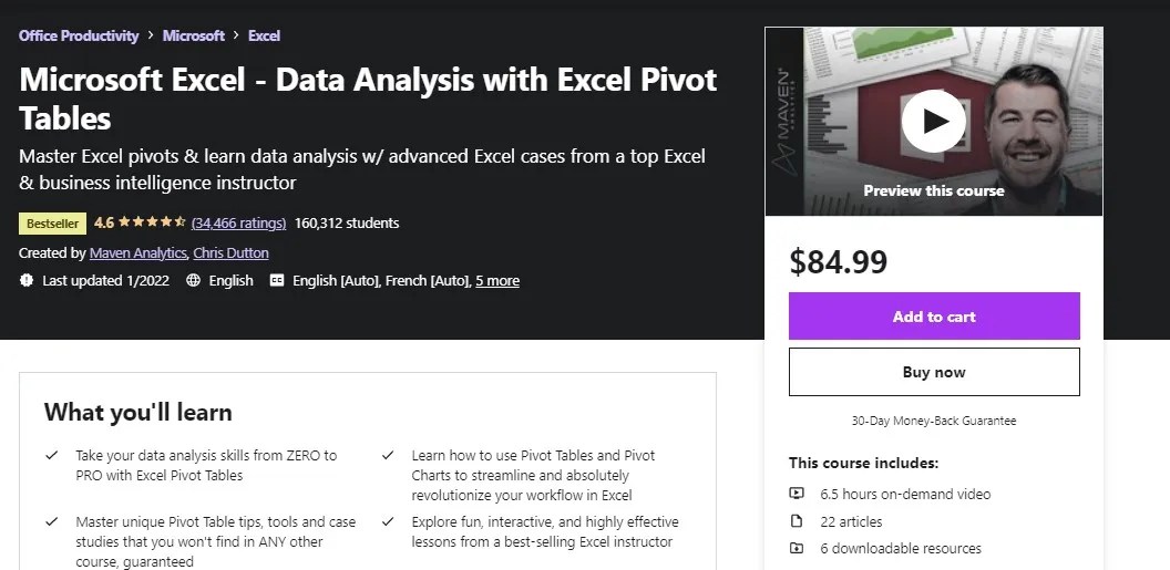 The 4 Best Excel Courses on Udemy
