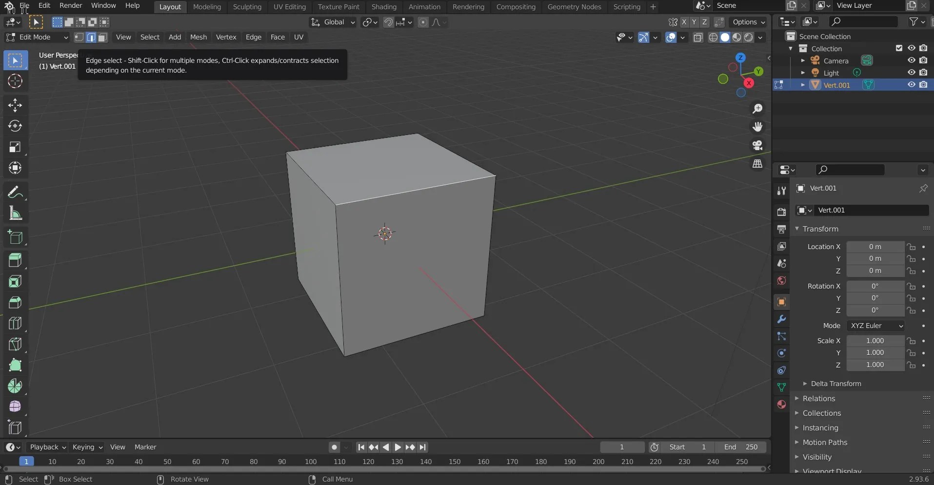 How to Add a Vertex in Blender A Beginner's Guide