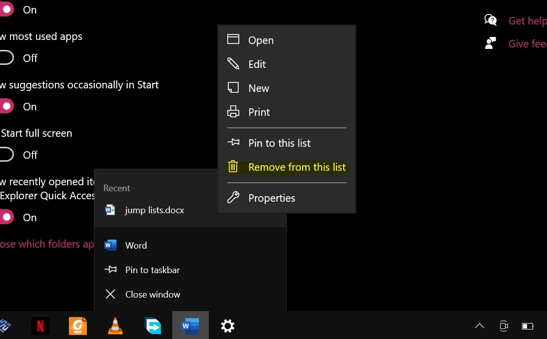 Everything You Need to Know About Jump Lists in Windows 10