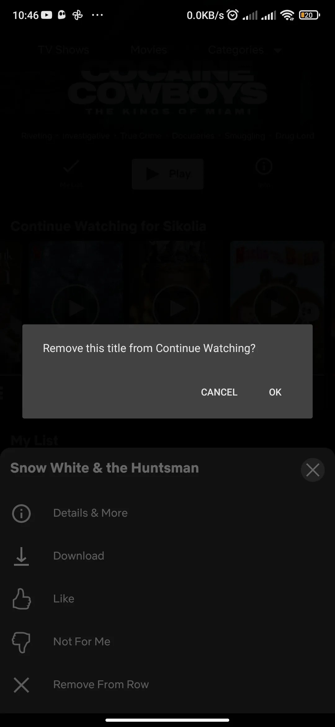 Netflix Makes It Easier to Remove Content From Your "Continue Watching" List