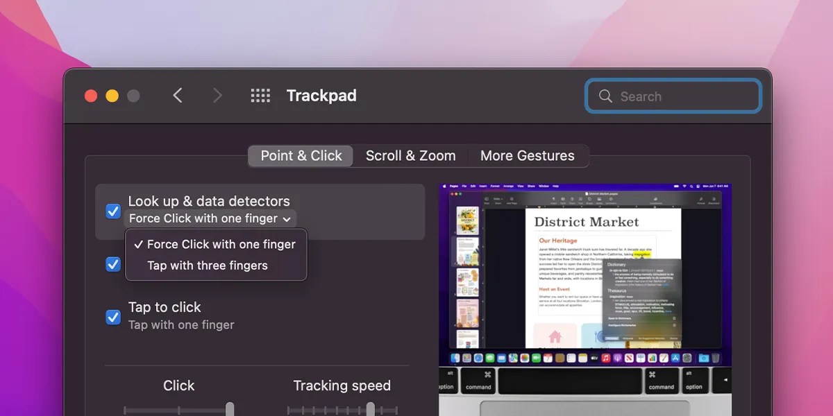 6 Settings You Can Use to Customize Your Mac’s Trackpad