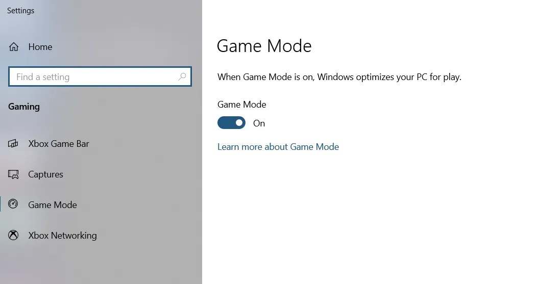 Windows Game Mode Yes Or No at Tyler Stevens blog