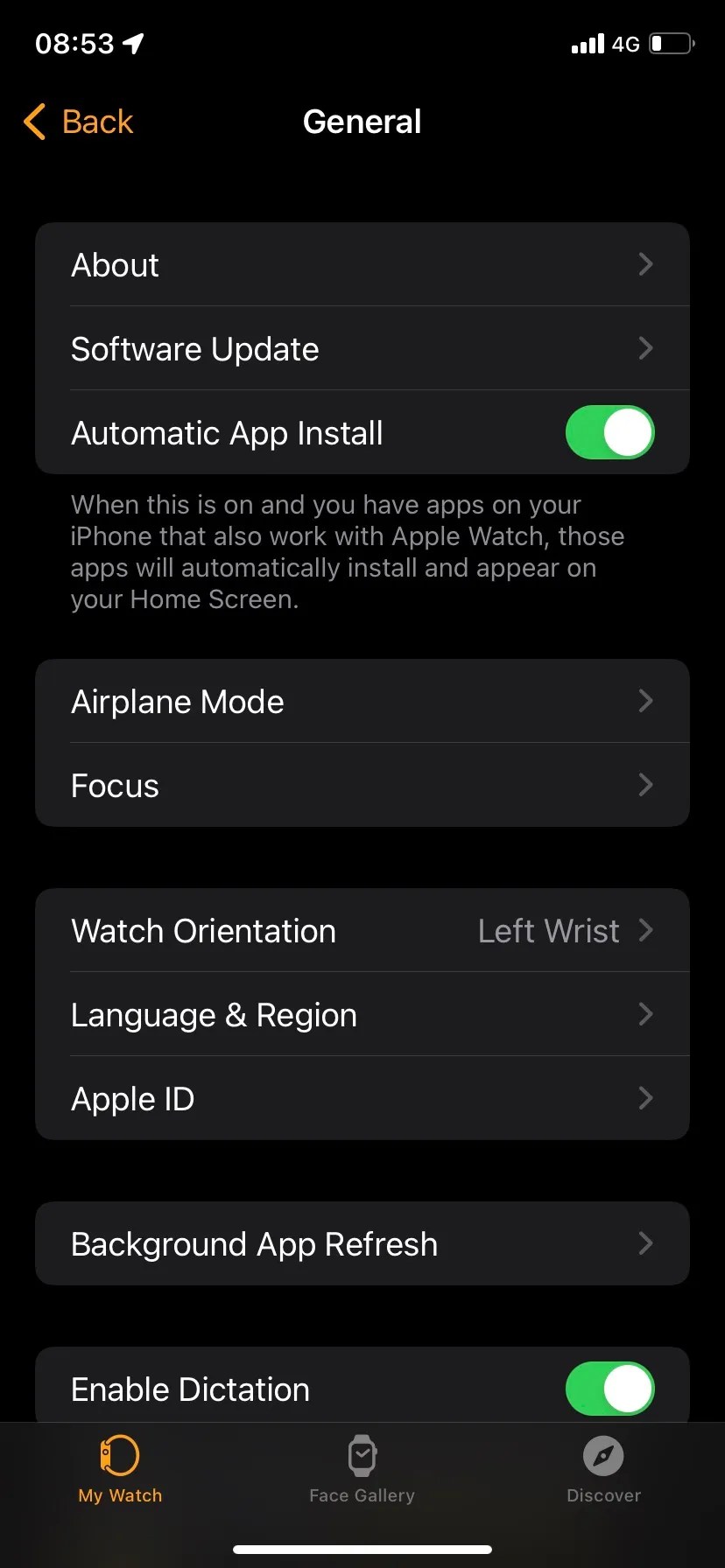 How to Set Up Your Apple Watch for Your Other Wrist