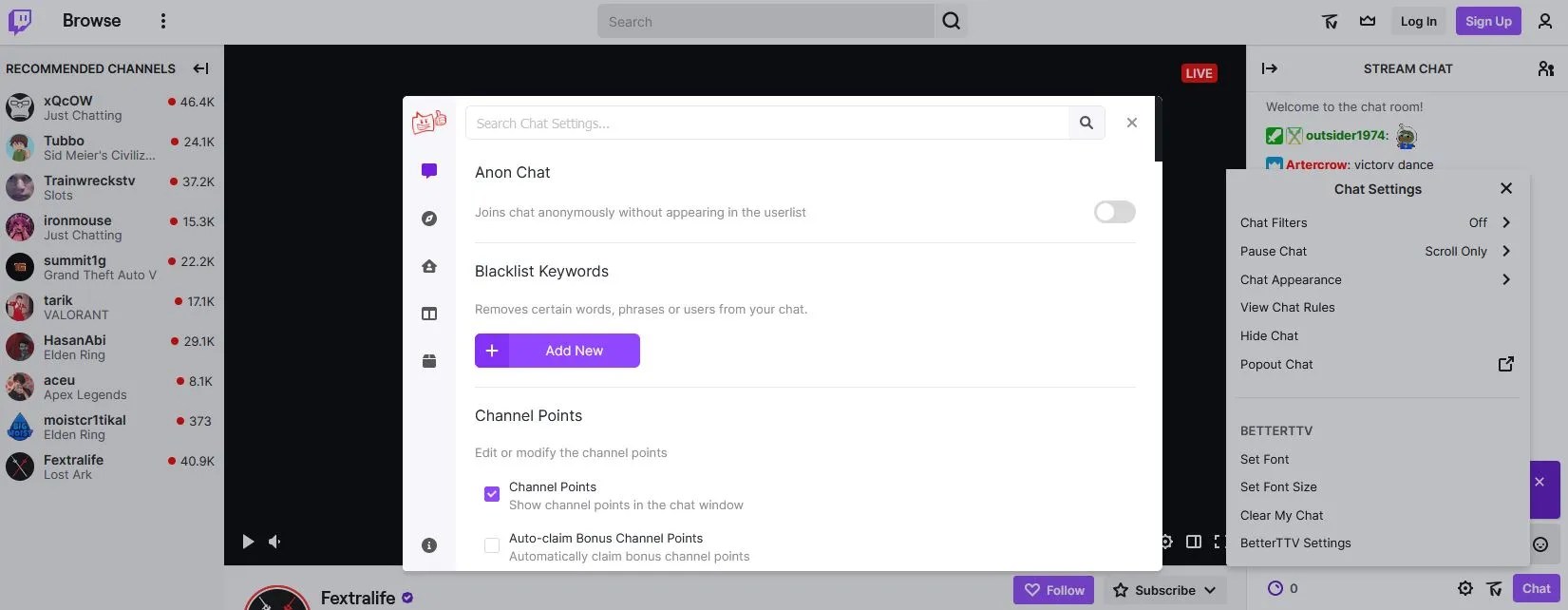 These 5 Firefox AddOns Completely Transform Twitch