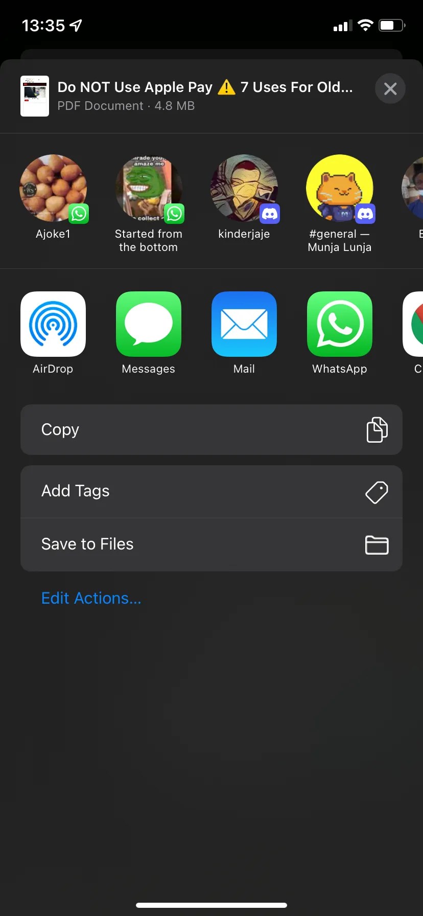 Save Your Emails as PDF Files With the Mail App on iPhone or iPad