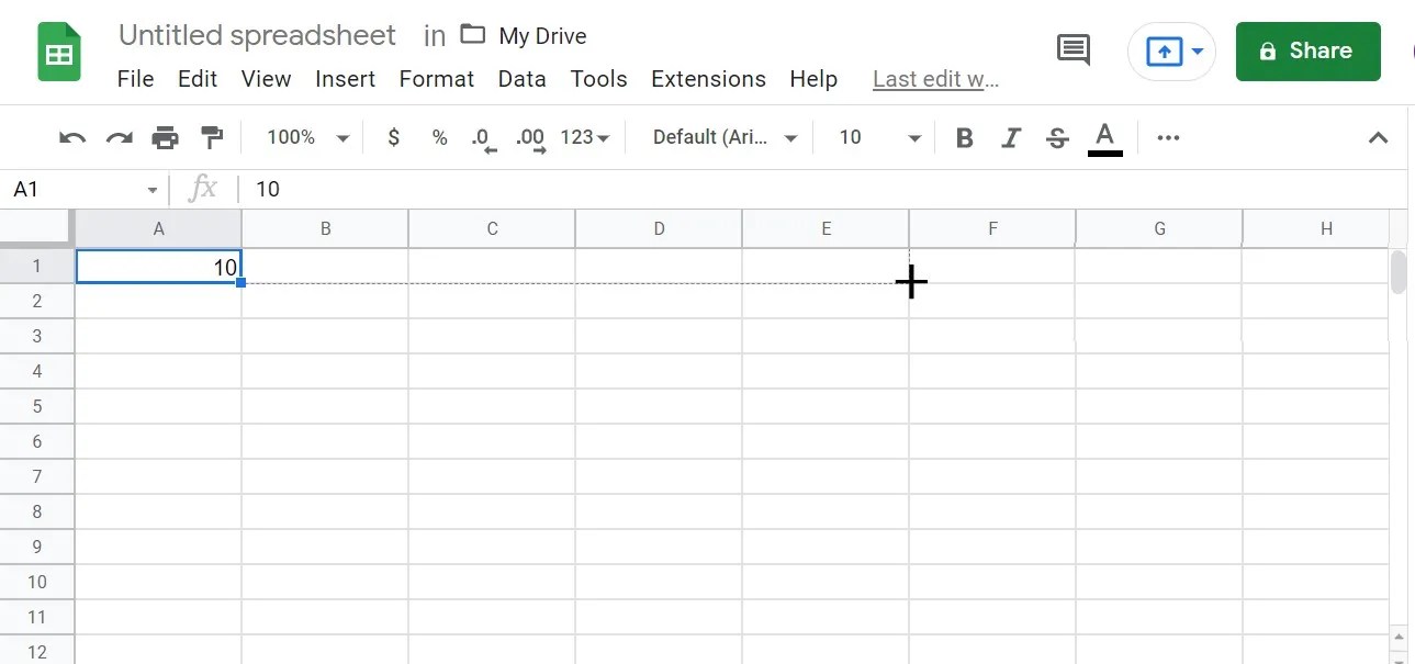How to Autofill Rows and Columns in Google Sheets