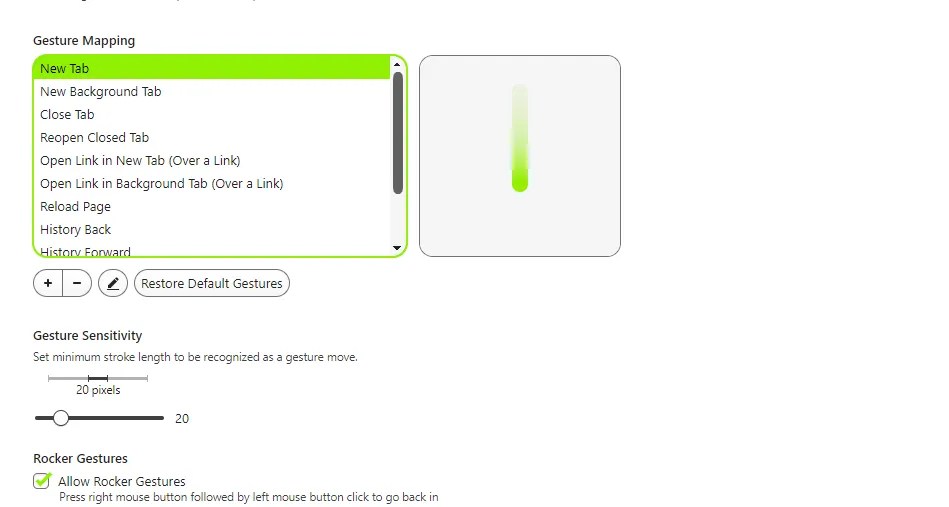 How to Use Mouse Gestures in Vivaldi to Browse Faster