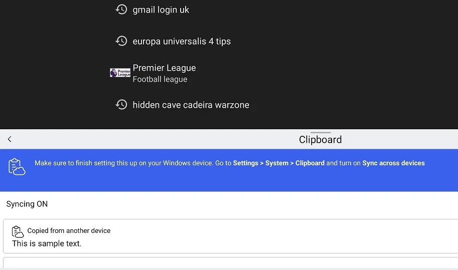 How to Copy and Paste Between Windows 11/10 PCs and Android Devices