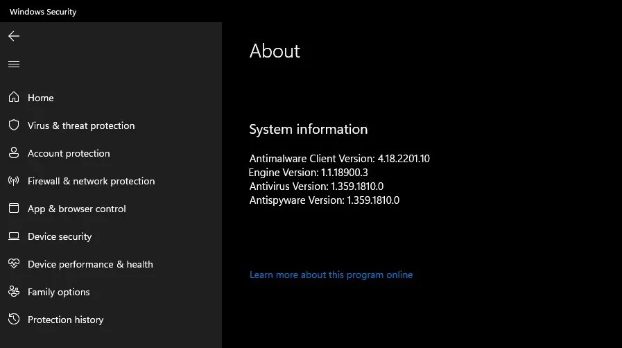 How to Manually Update Microsoft Defender