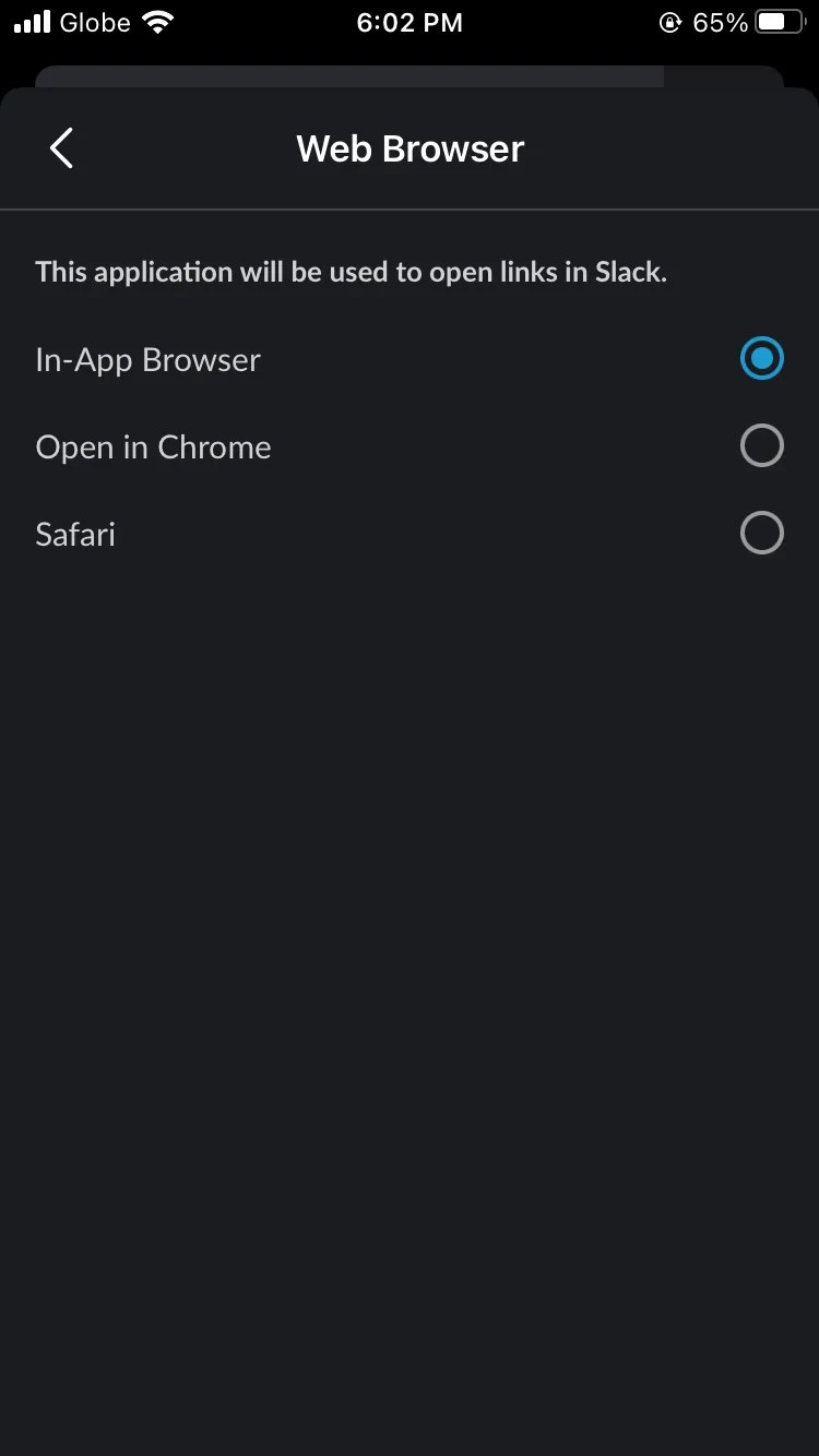 How to Change Slack Default Browser on Mobile