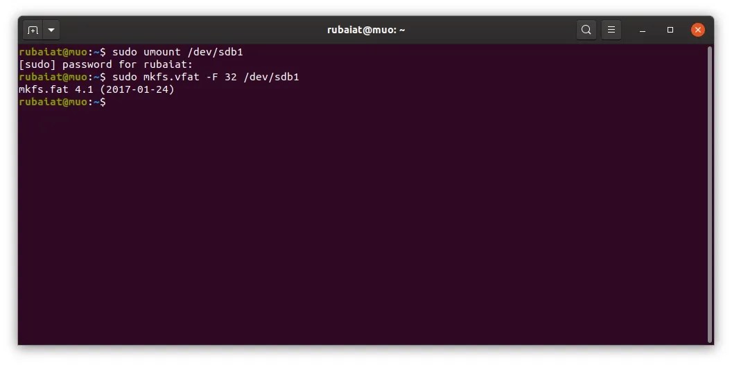 How to Format Your USB Drive on Linux