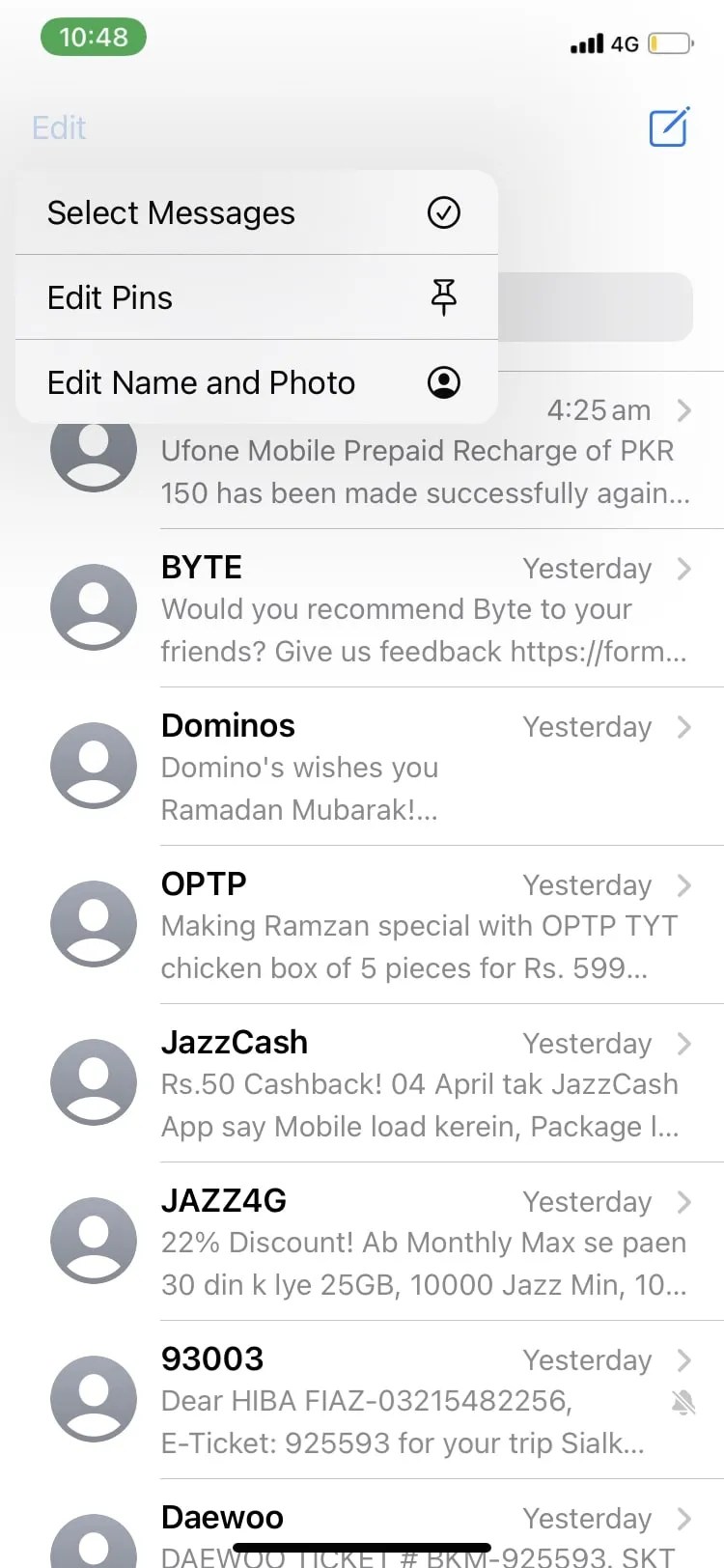 How to Remove the Red Notification Badge From the iPhone Messages App