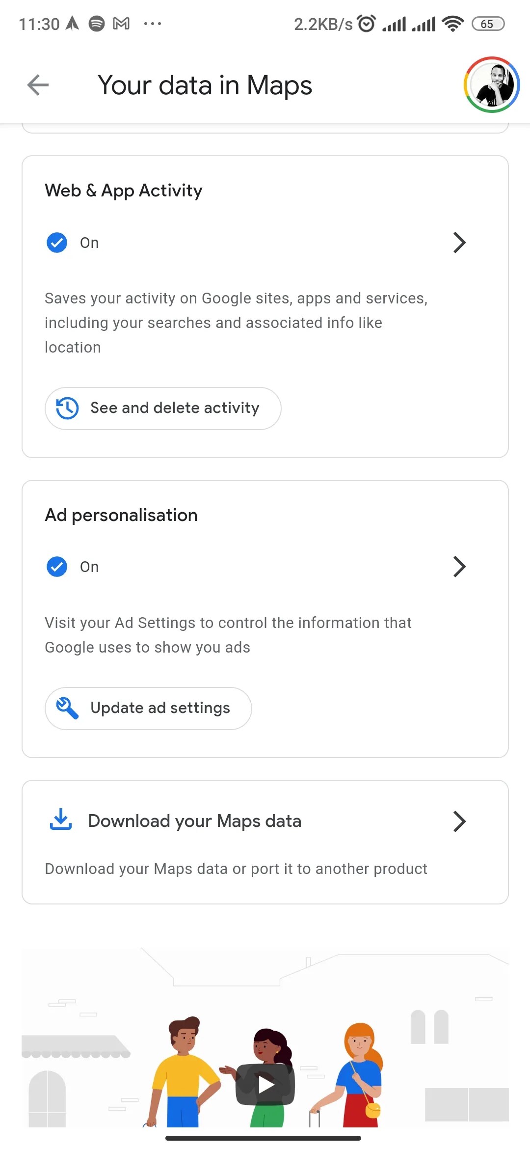 How to View and Delete Your Location History in Google Maps