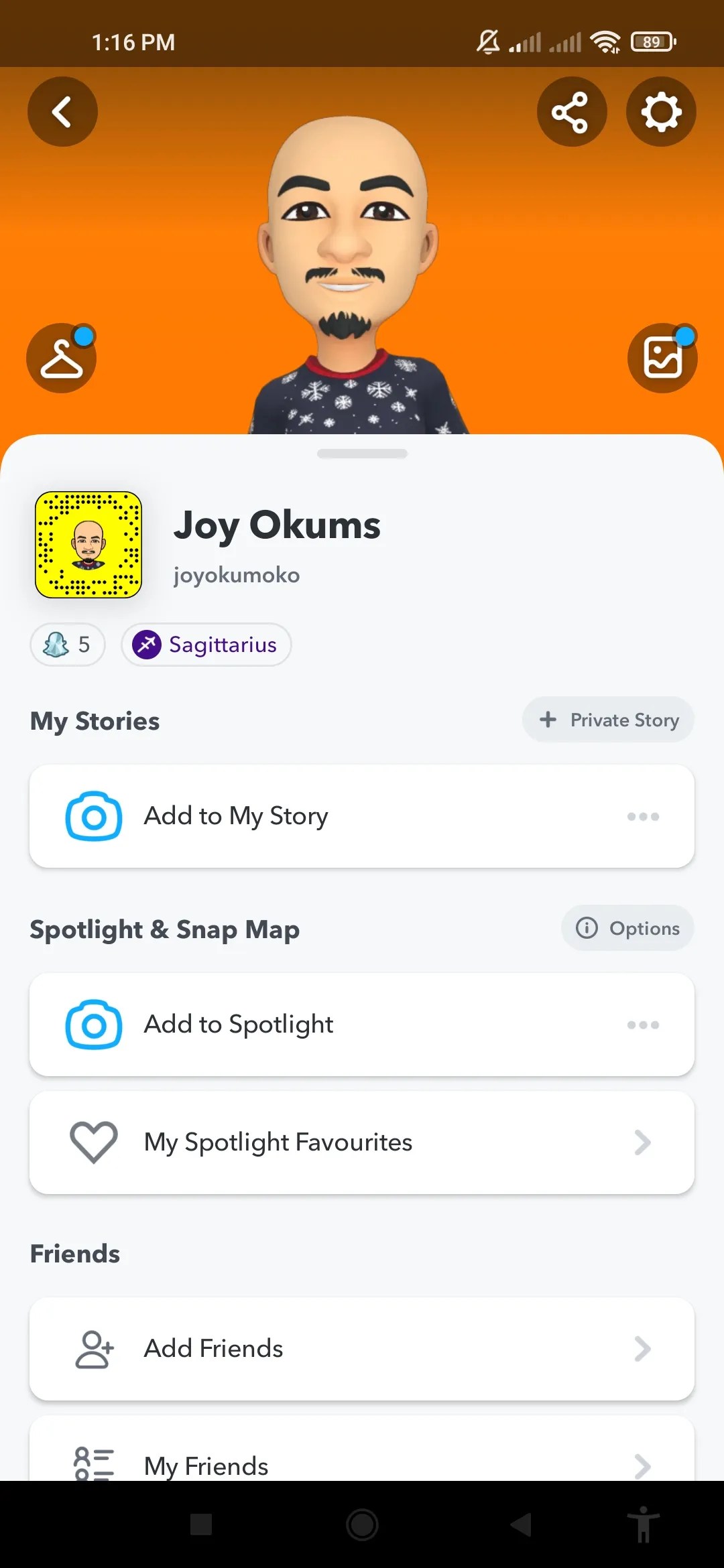 Comment personnaliser les emojis d'amis sur Snapchat