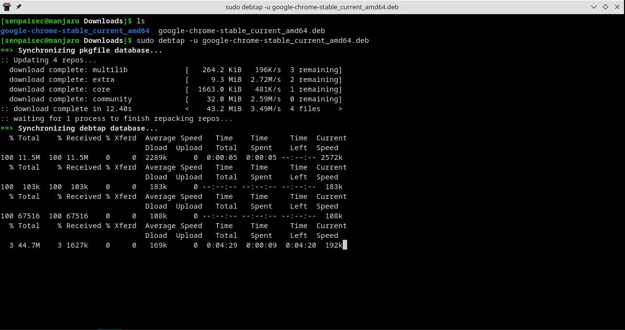 How to Install DEB Packages in Arch Linux