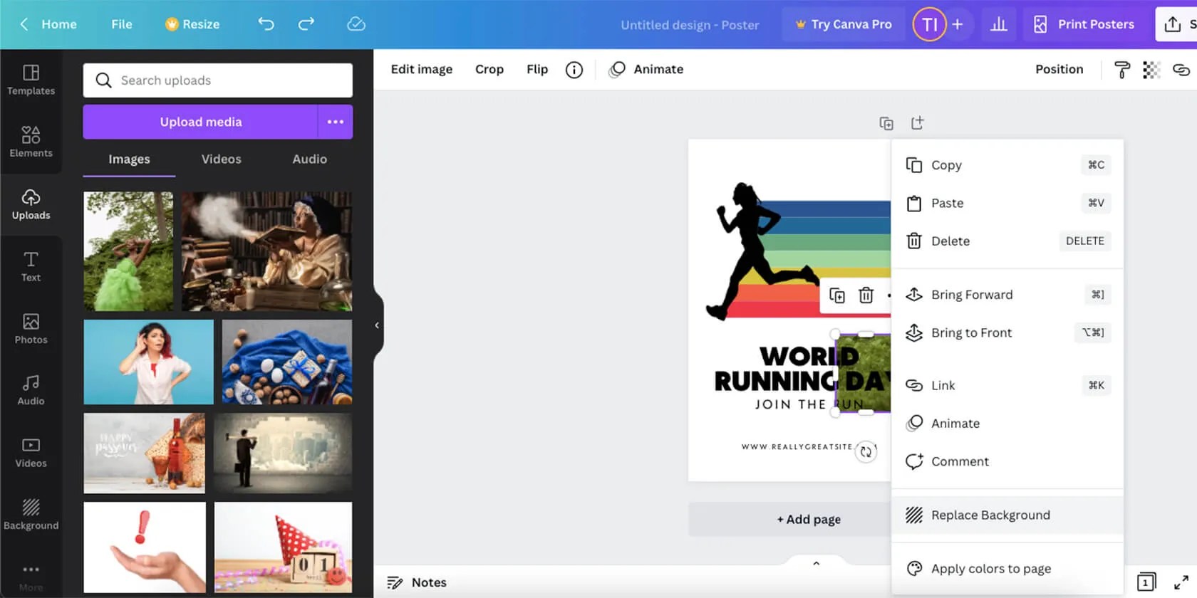 How to Add Textures to Images in Canva