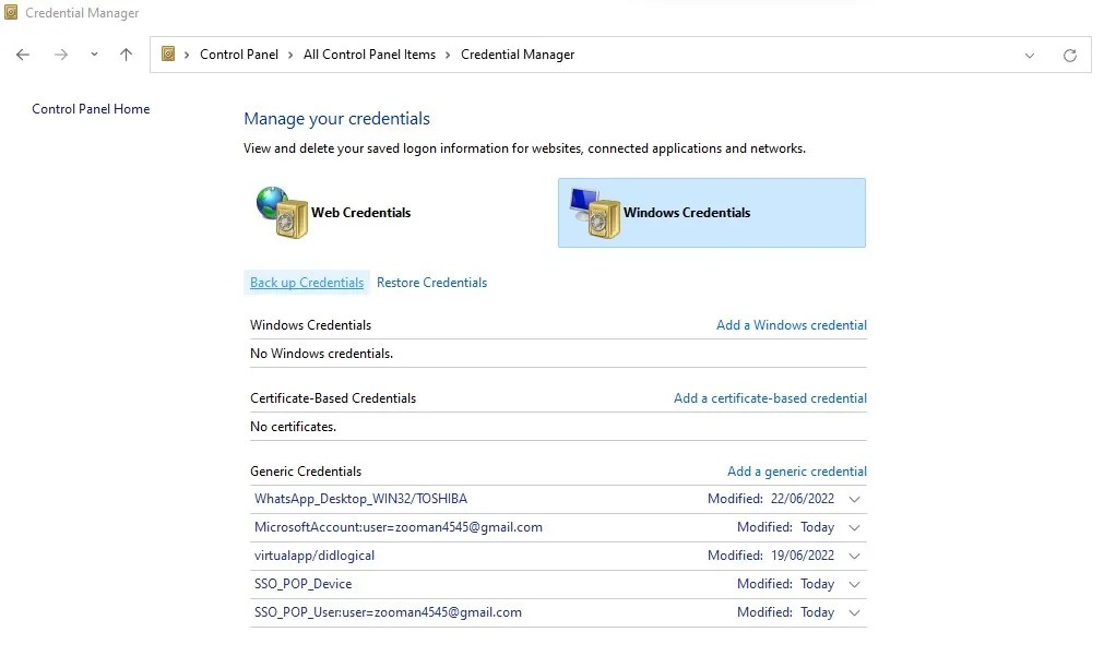 What Is the Credential Manager? How to Save Your Login Credentials in