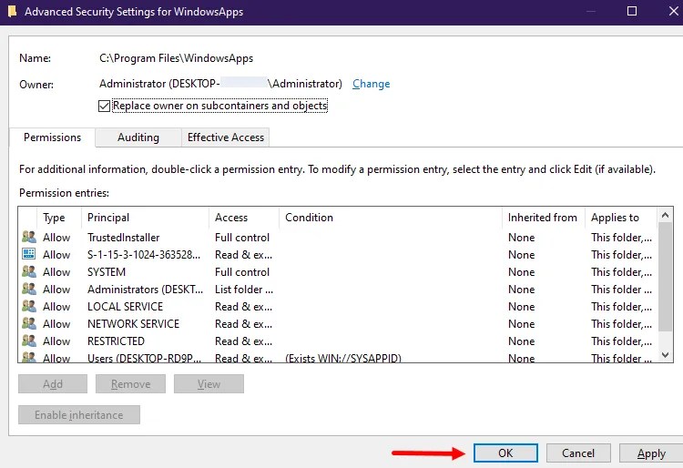 How to Access the Protected WindowsApps Folder on Windows