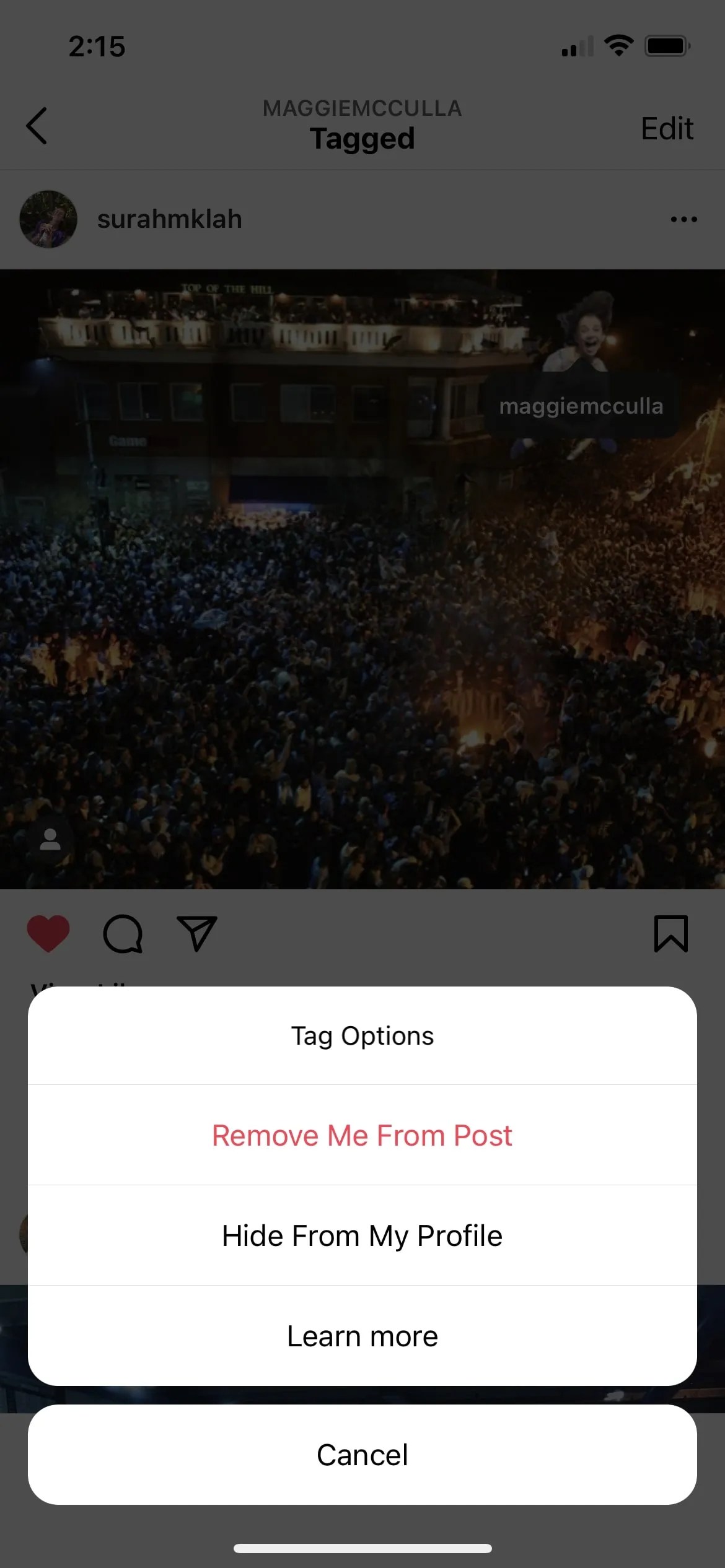 How to Untag Yourself From an Instagram Post