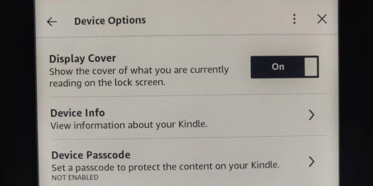 How to Set Your Current Book as Your Kindle Lock Screen