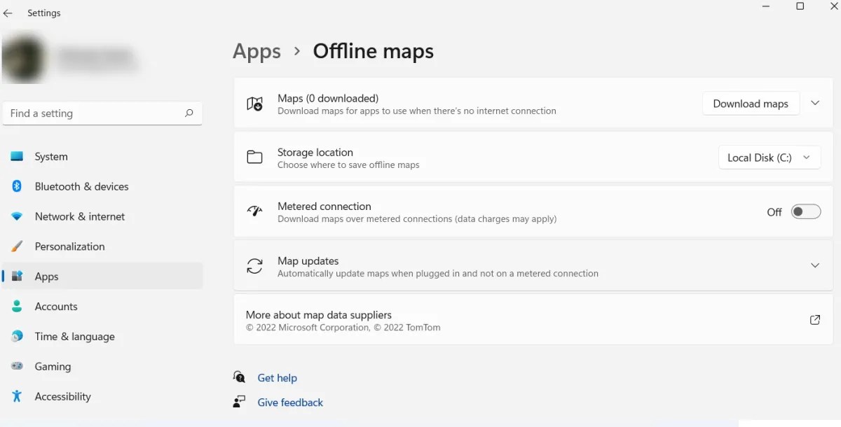 How to Download Offline Maps in Windows 11