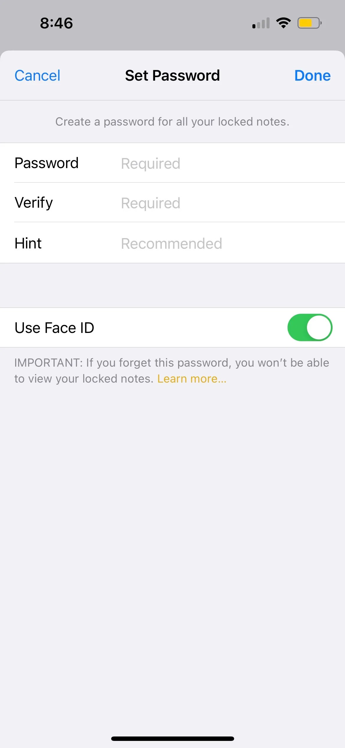 How to Lock Notes on iPhone With a Password