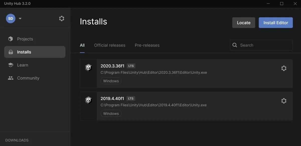 How to Manage Different Versions of Unity Using Unity Hub