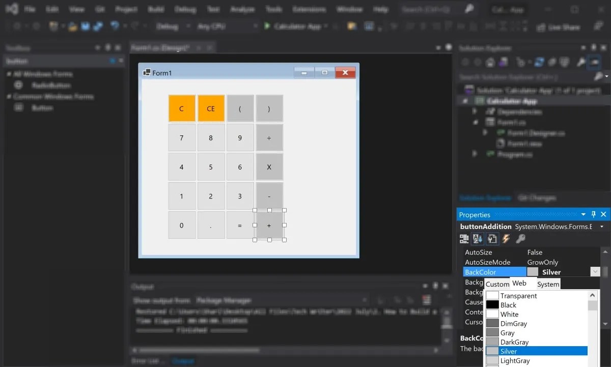 How to Build a Simple Calculator App in Windows Forms