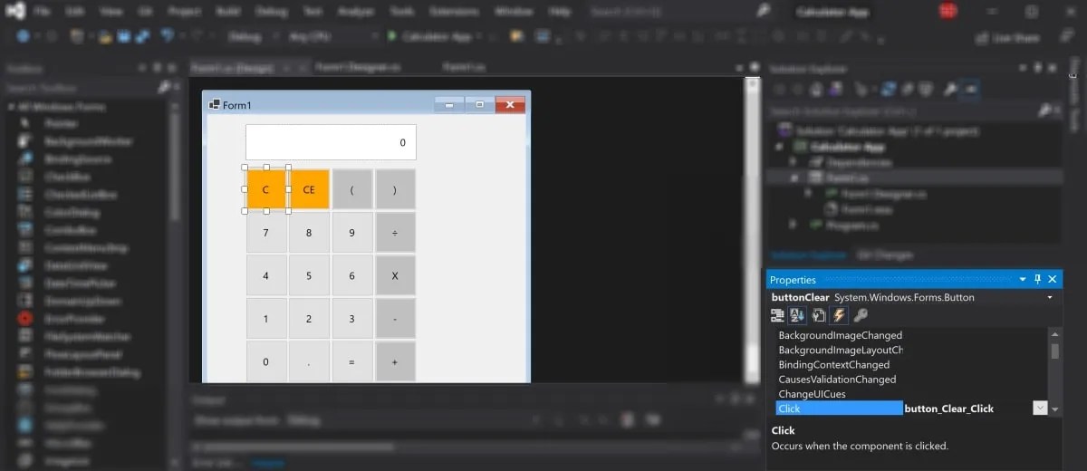 How to Build a Simple Calculator App in Windows Forms