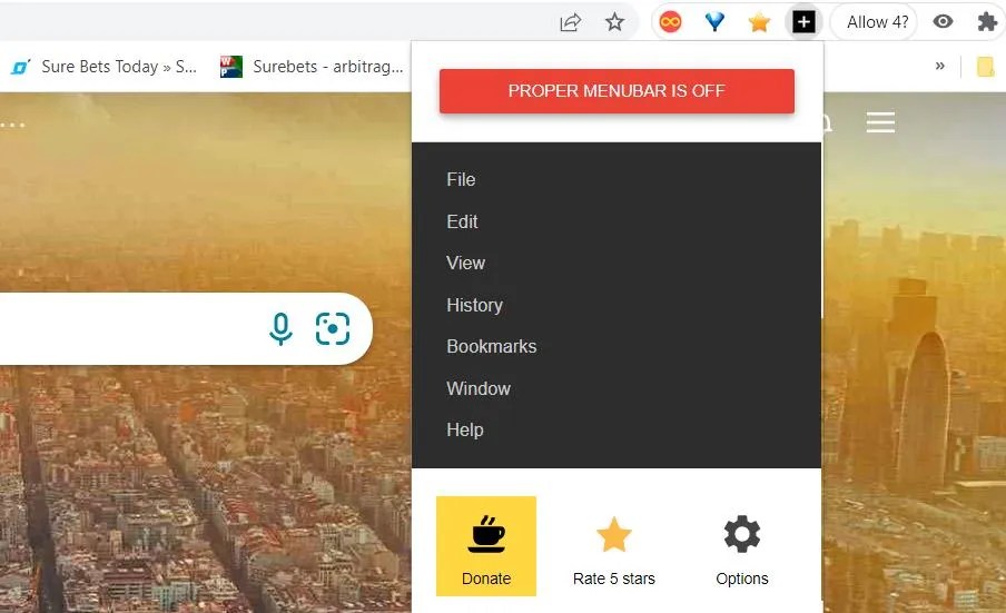 How to Add a New Menu Bar to Google Chrome, Edge, Firefox, and Opera