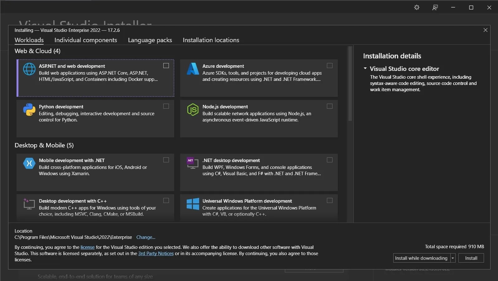 How to Install and Set Up Visual Studio 2022 on Windows 10