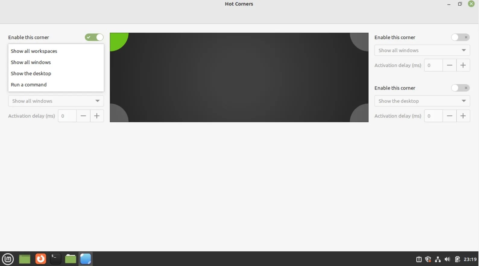How to Use Workspaces and Hot Corners in Linux Mint to Boost Productivity