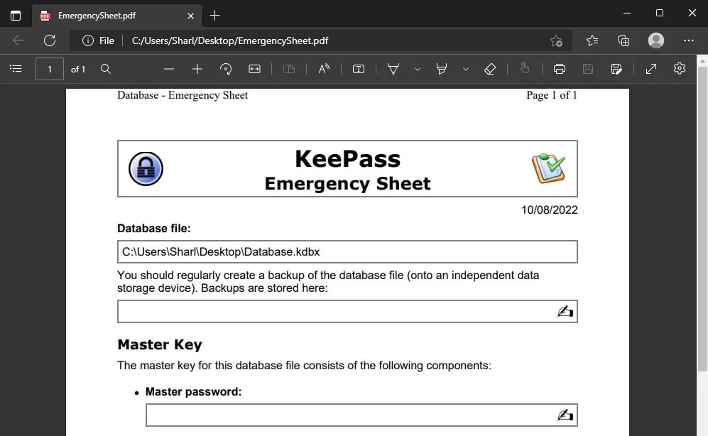 如何使用 KeePass 创建新的密码数据库
