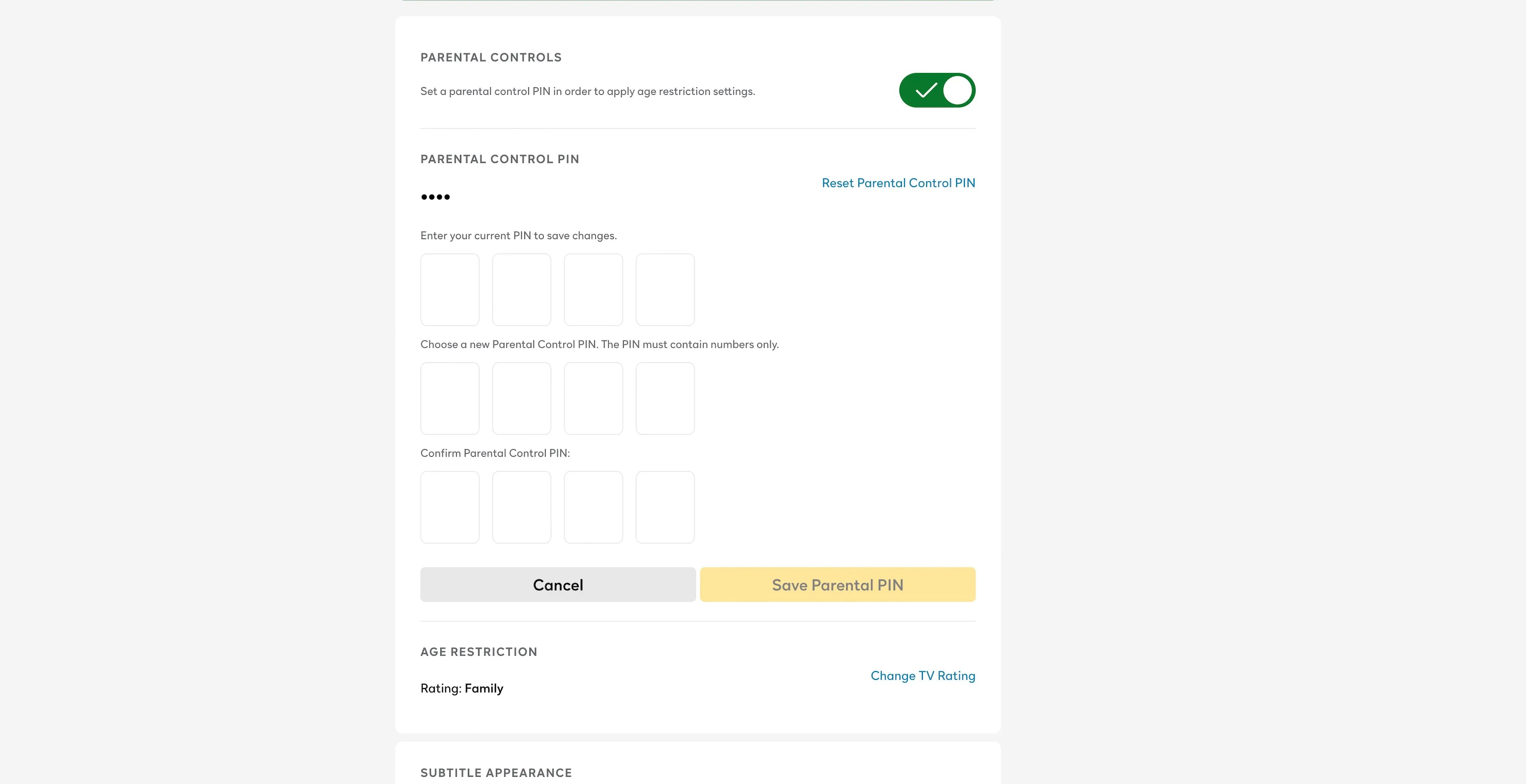 How to Use Parental Controls on Peacock
