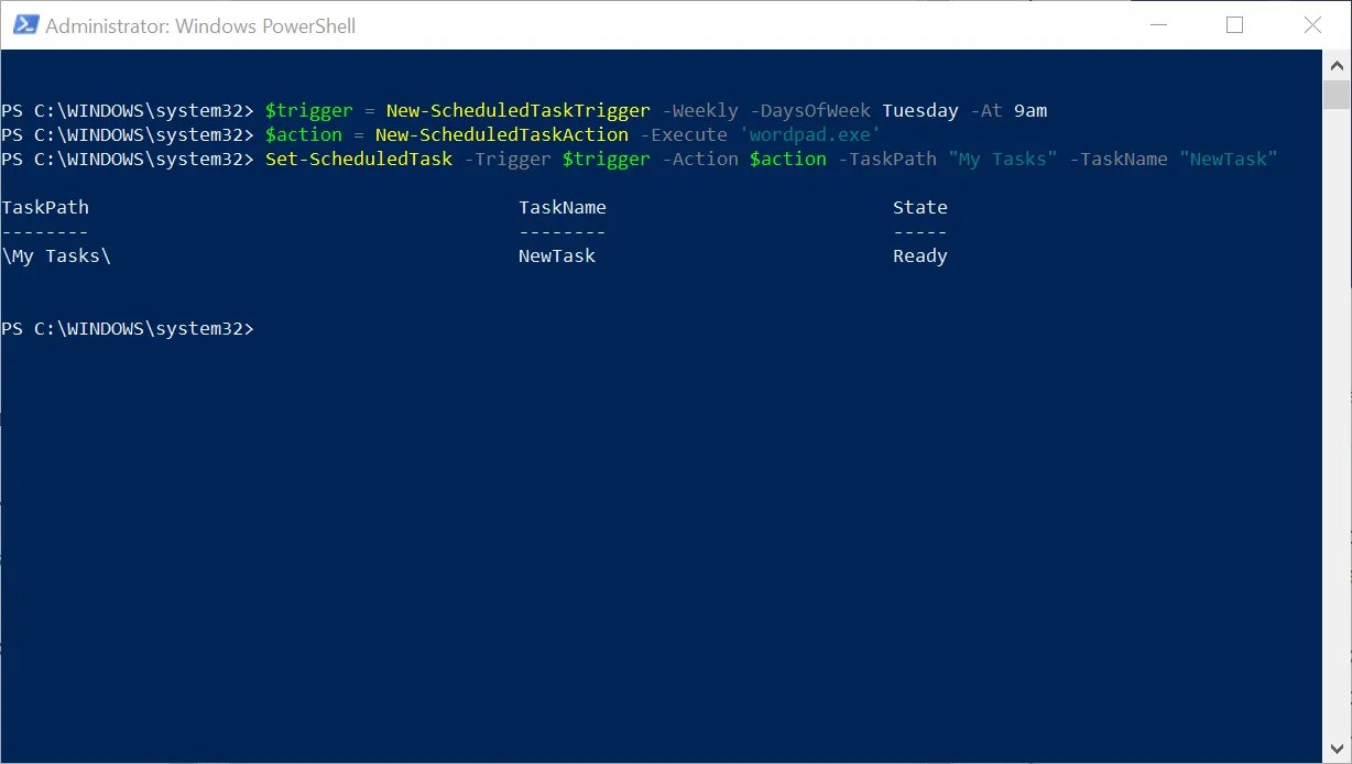 How to Create Scheduled Tasks in Windows PowerShell (and Why You Should)