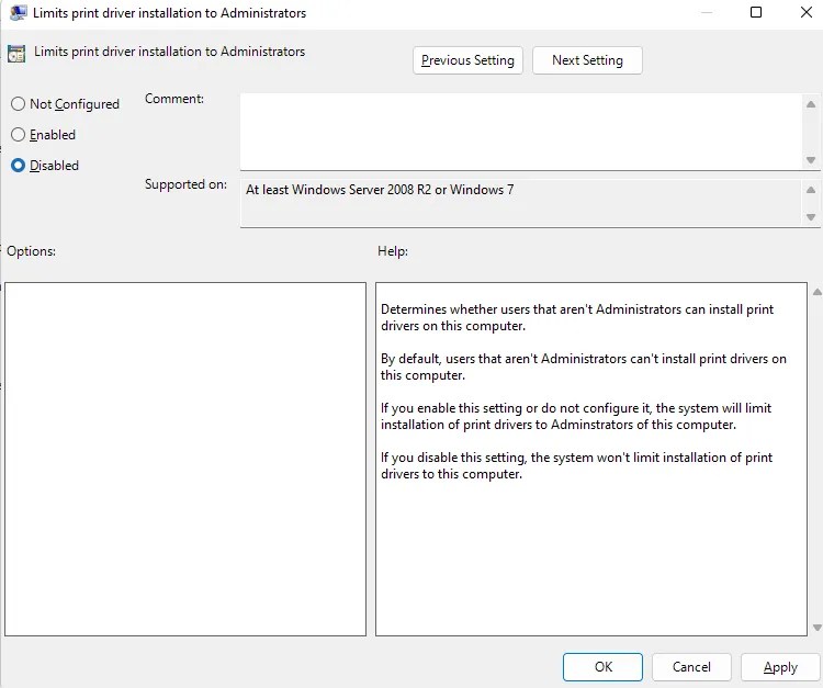 I can't print after windows11 updated last December 2021, please.