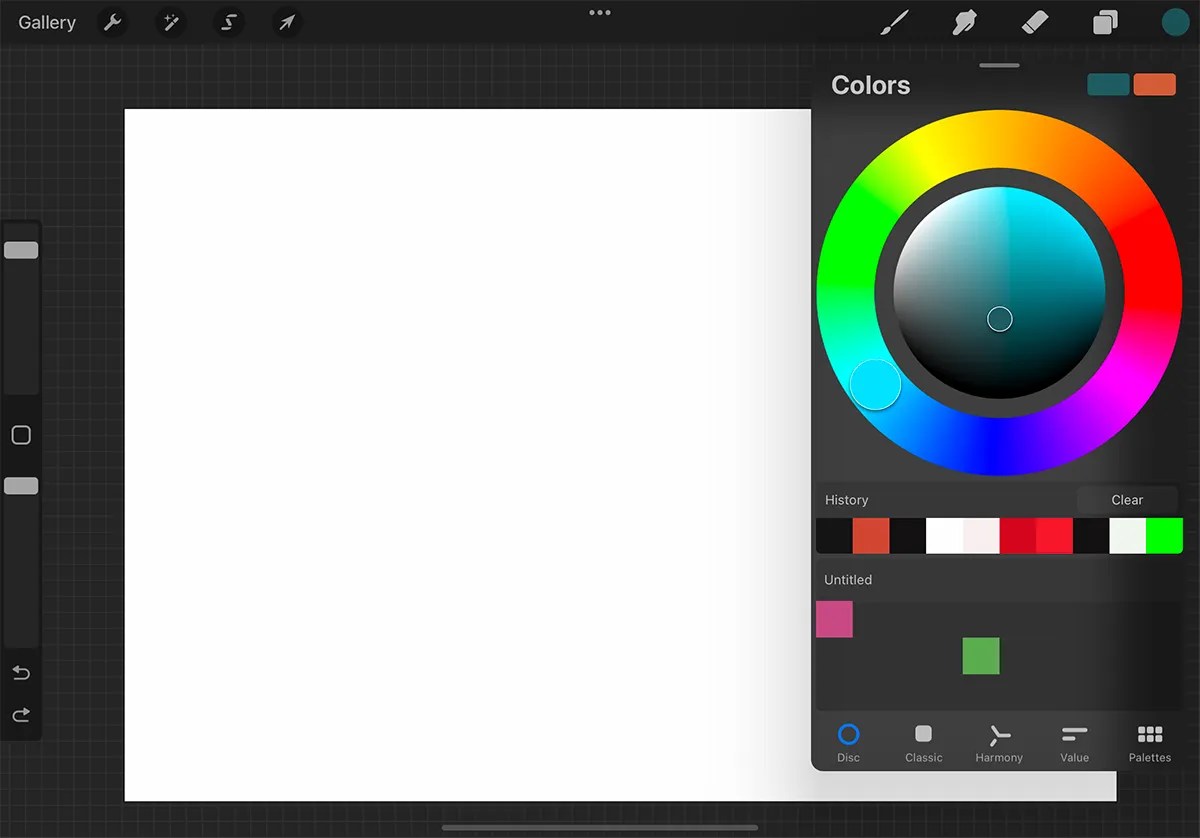 How to Create a Color Palette in Procreate 3 Ways