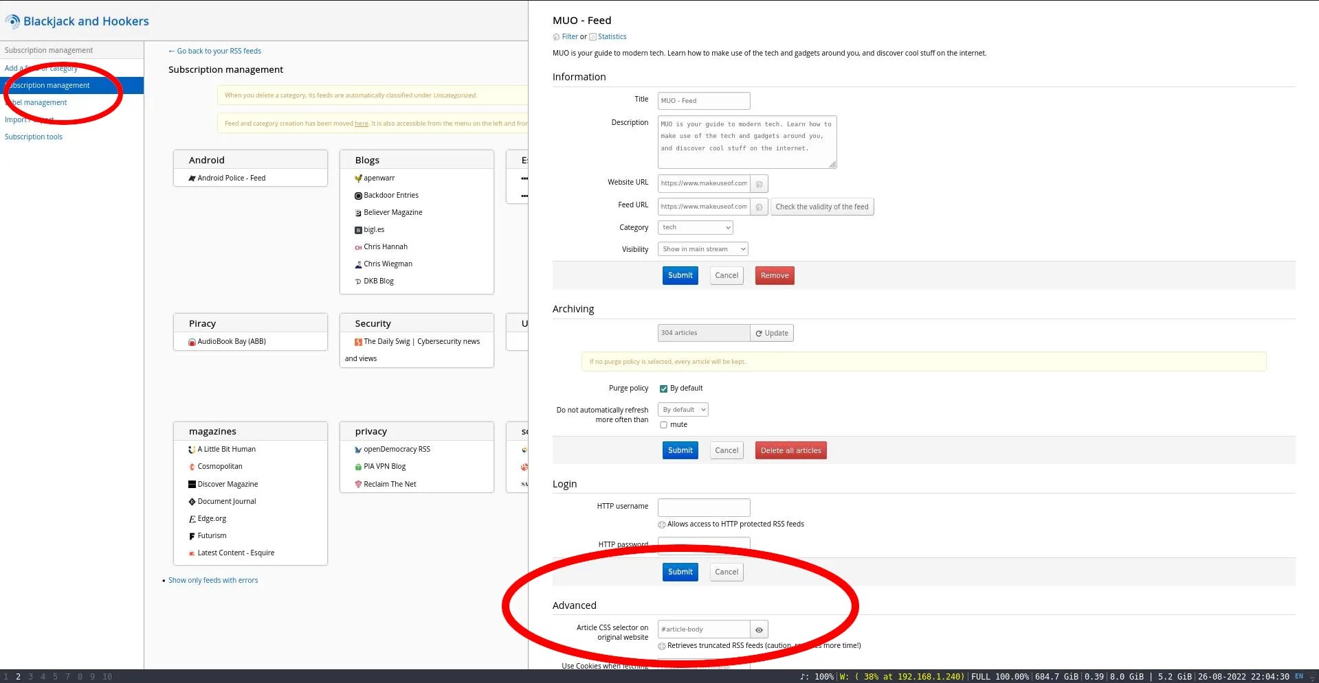 How to Install and Use FreshRSS on Your Raspberry Pi