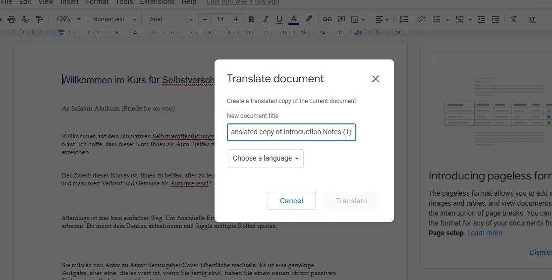 How to Translate a PDF File Into Any Language