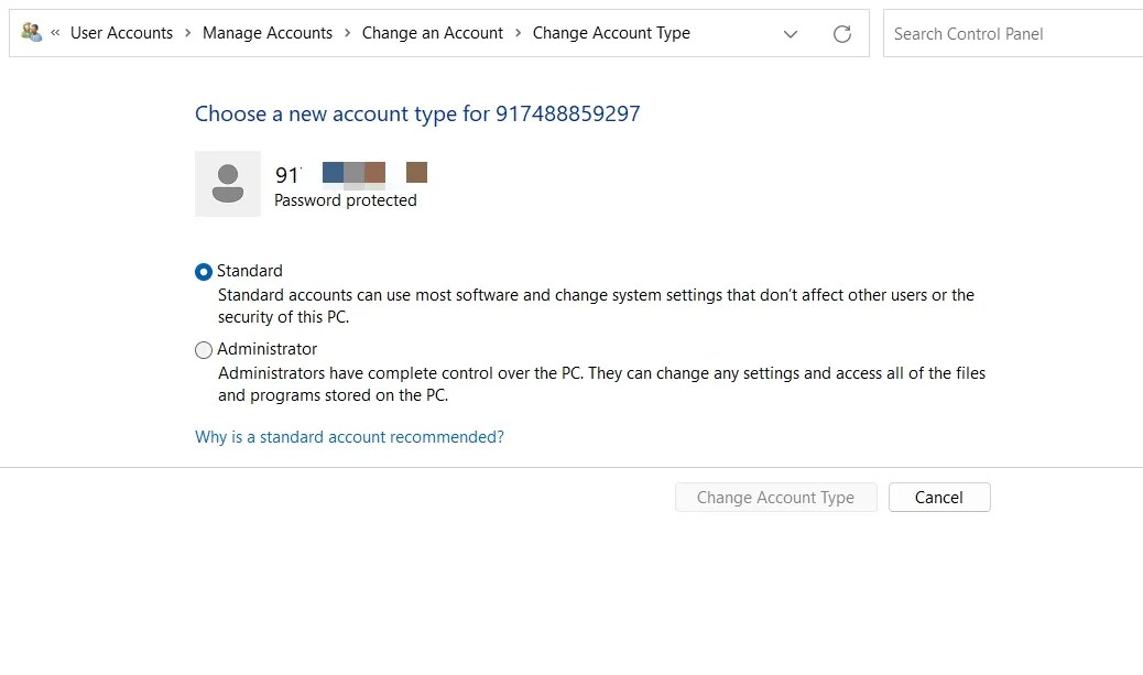 What's the Difference Between Standard and Administrator Accounts in