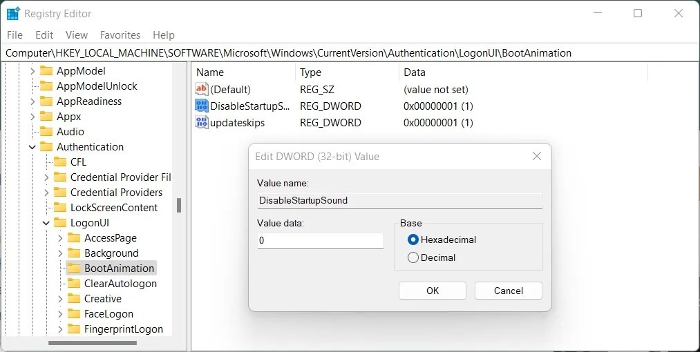 How to Disable or Enable the Startup Sound in Windows 11