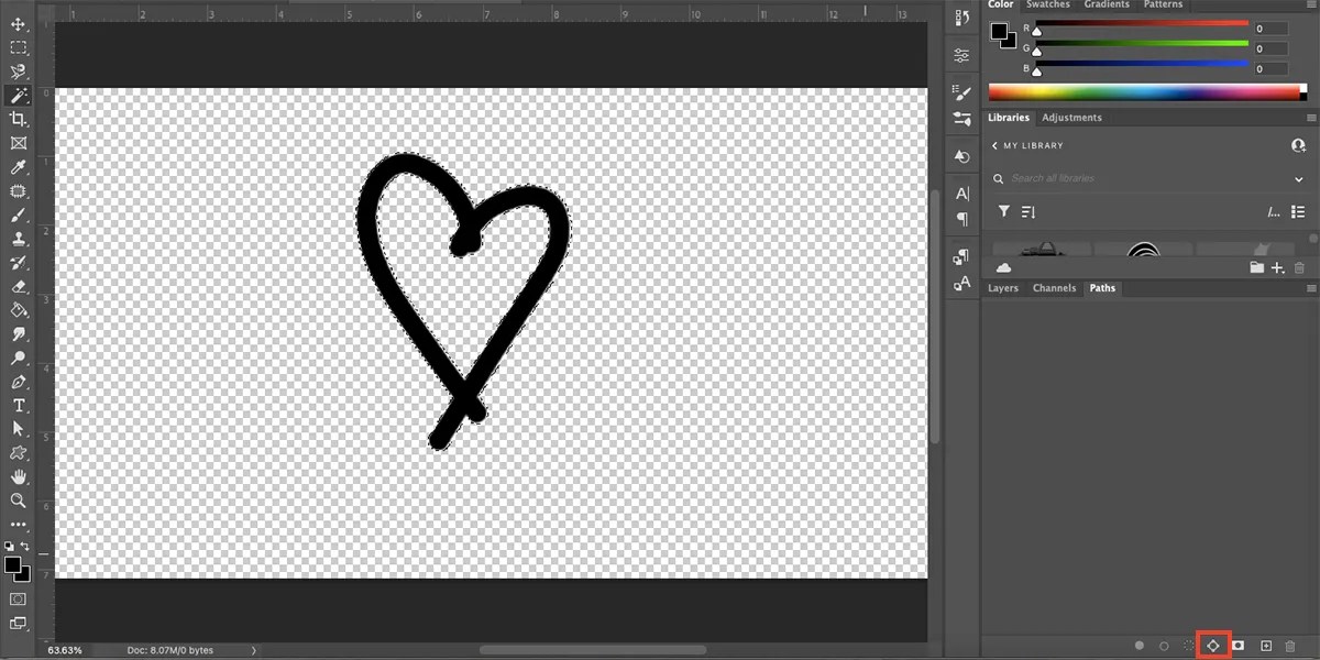 How to Use Custom Shape Tool
