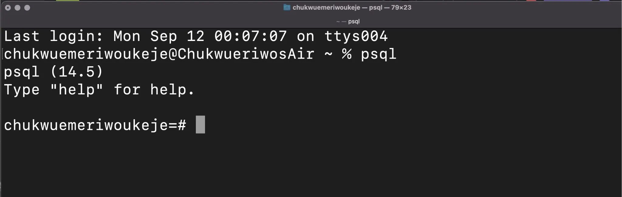 نصب PostgreSQL در macOS » خبر و ترفند روز