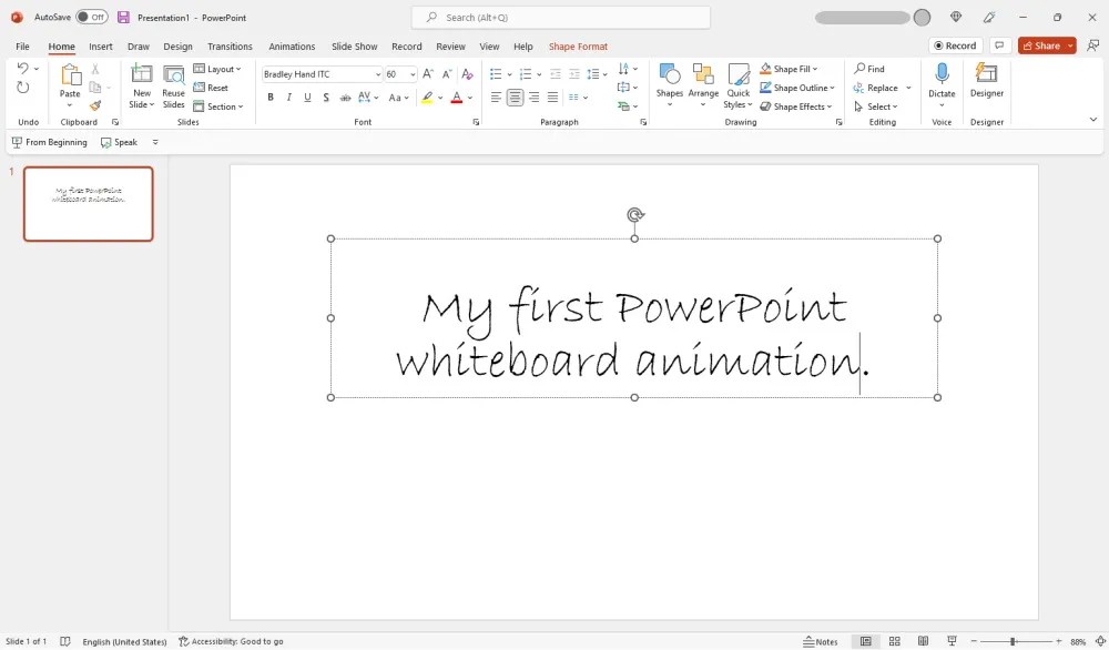 How to Create a Whiteboard Animation in PowerPoint
