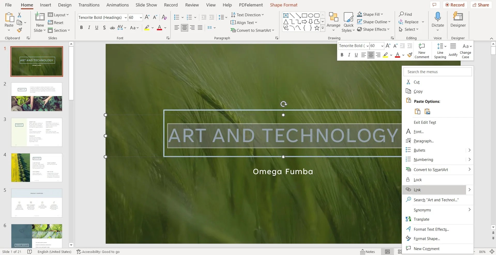 How to Add a Hyperlink to a Powerpoint Presentation