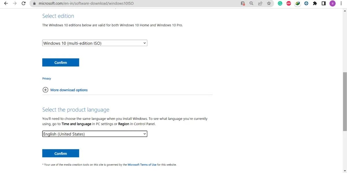 How to Download the Windows ISO Online Without the Media Creation Tool