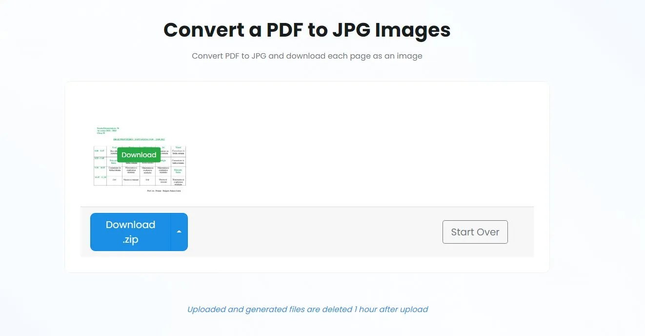 Convert From PDF to JPG in a Blink