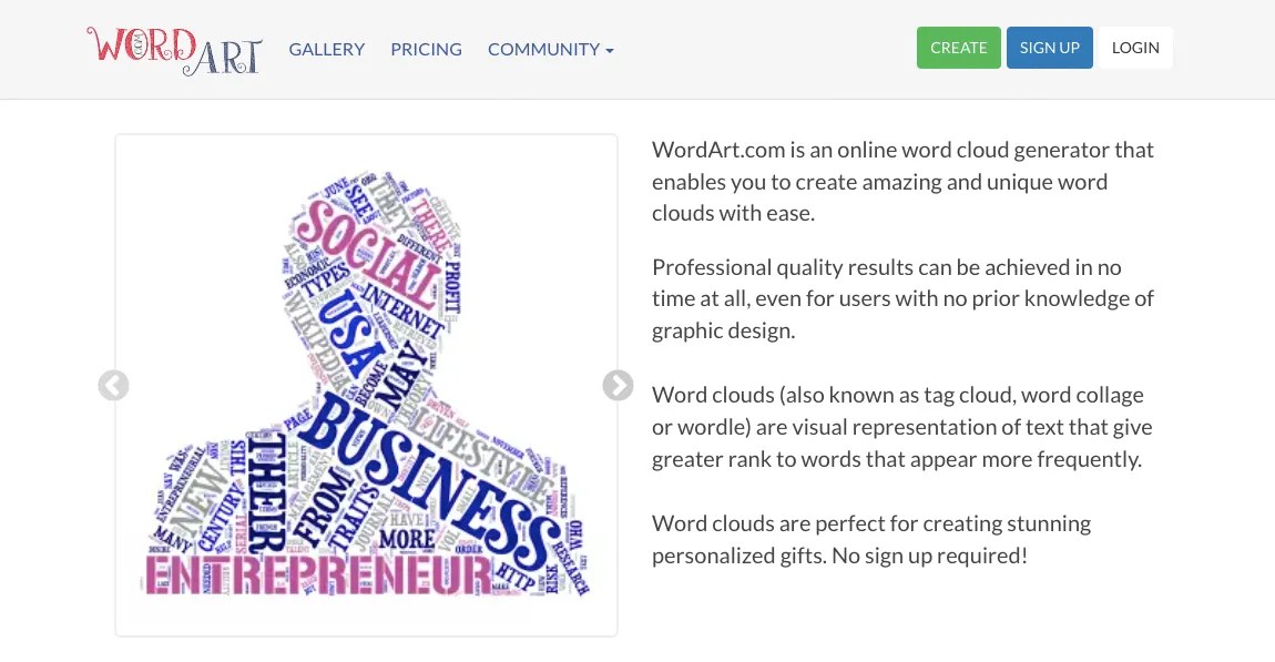 How to Make Word Clouds Using the Word Art Online Tool